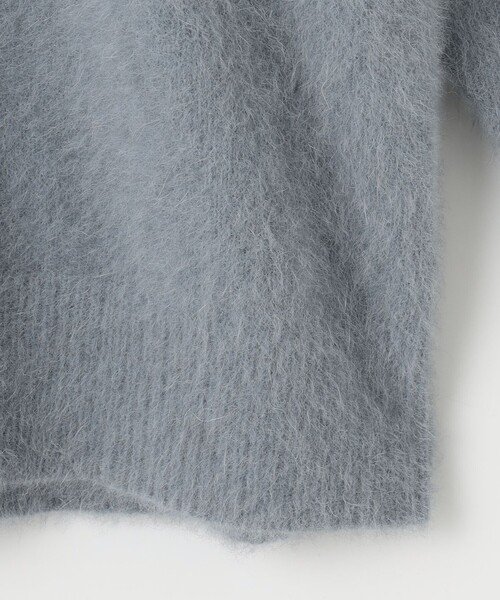 自由区（ジユウク） ニット セーター ヘアリーフォックスプルオーバー