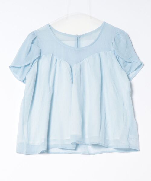 「visage」 半袖ブラウス FREE ライトグリーン レディース_画像6