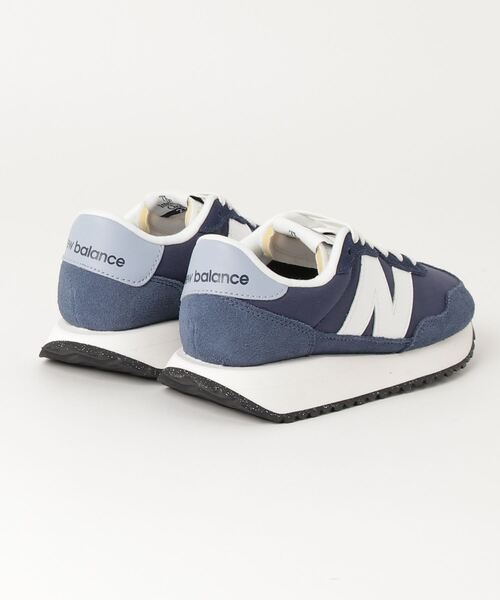 「New Balance」 ローカットスニーカー 23.0cm ネイビー レディース_画像4