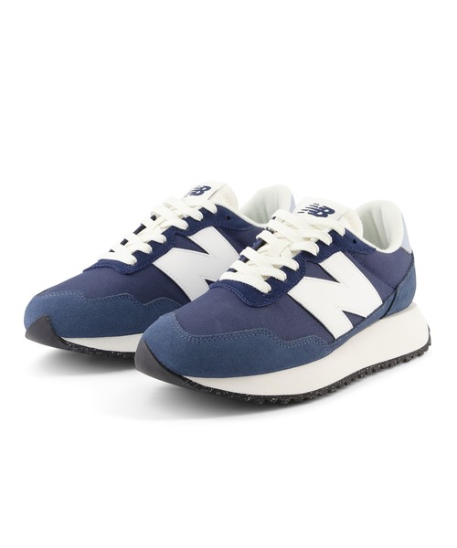 「New Balance」 ローカットスニーカー 23.0cm ネイビー レディース_画像6