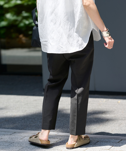 「FRAMeWORK」 パンツ 38 ベージュ レディース_画像6