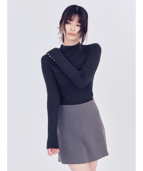 FRAY I.D（フレイ・アイディー） ニット セーター ウールアクリルセミ