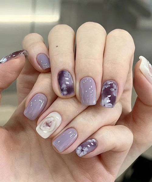 ネイルチップ ネイルシール 簡単にネイルチップ ハンドネイルチップ