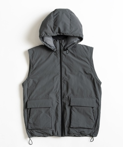 「WETTEMPT」 ブルゾン MEDIUM グレイッシュブルー メンズ_画像5