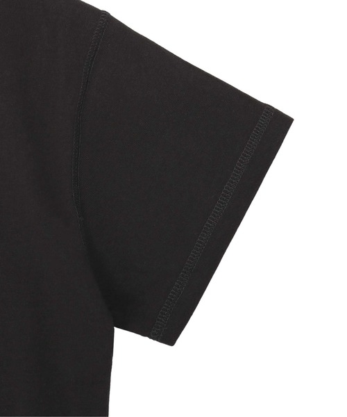 「ROXY」 半袖Tシャツ LARGE ブラック レディース_画像4