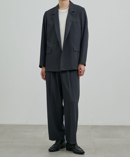 るぅ UNITED TOKYO（ユナイテッドトウキョウ） パンツ TECHNO WOOL 2タック