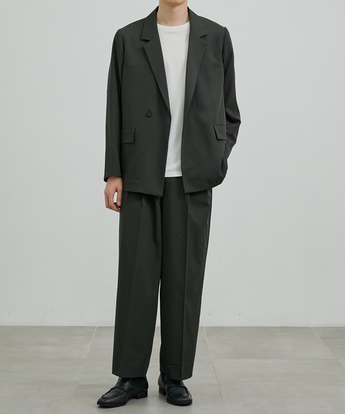 UNITED TOKYO（ユナイテッドトウキョウ） パンツ TECHNO WOOL 2タック