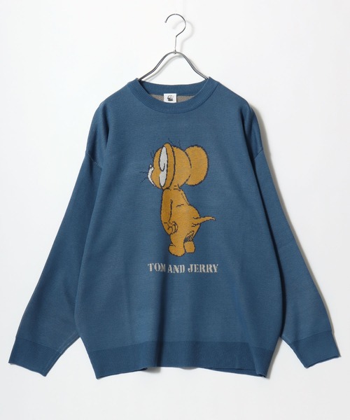 ニット セーター 2025AW Tom and Jerry/トムとジェリー オーバーサイズ
