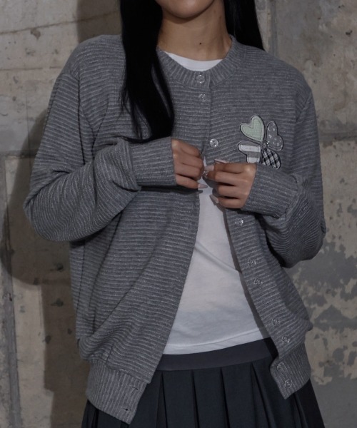 FANCY CLUB（ファンシークラブ） カーディガン 「FANCY CLUB」CLOVER