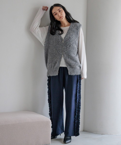 LOWRYS FARM（ローリーズファーム） スウェットパンツ ジャージ サイド