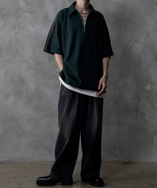 「INTER FACTORY」 半袖Tシャツ SMALL ブラック メンズ_画像2