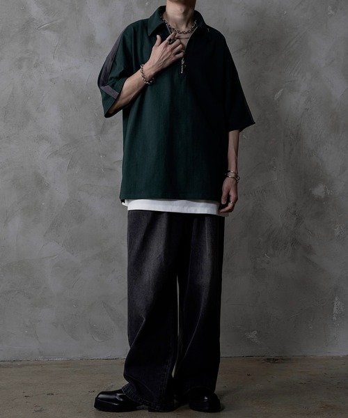 「INTER FACTORY」 半袖Tシャツ SMALL ブラック メンズ_画像3