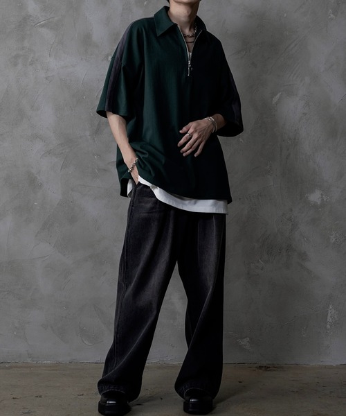 「INTER FACTORY」 半袖Tシャツ SMALL ブラック メンズ_画像5