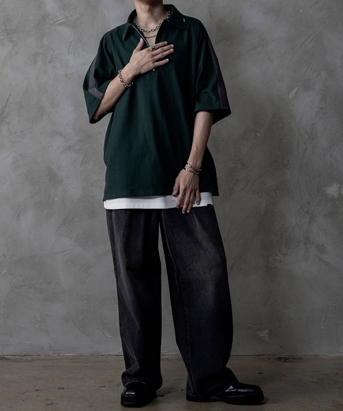 「INTER FACTORY」 半袖Tシャツ SMALL ブラック メンズ_画像6