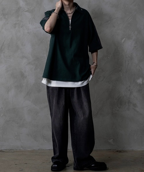 「INTER FACTORY」 半袖Tシャツ SMALL ブラック メンズ_画像8