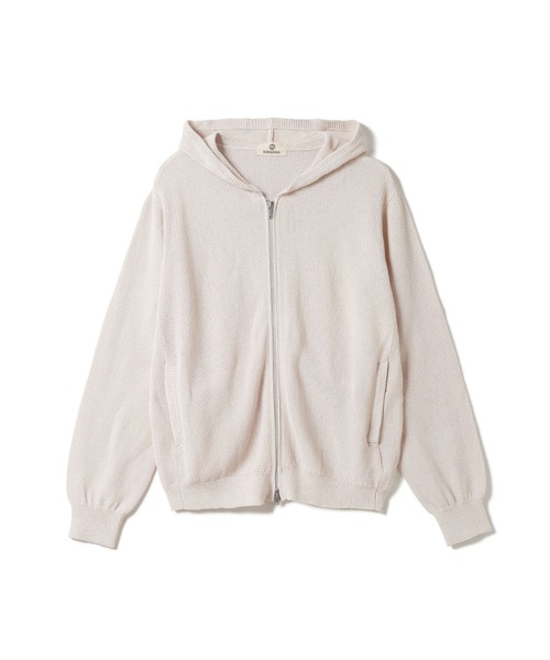 SEAGREEN（シーグリーン） パーカー MOSS STITCH KNIT HOODIE メンズ 