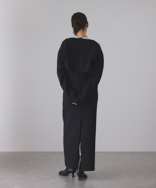 ADAM ET ROPE'（アダムエロペ） ワンピース フォルムカーディガン