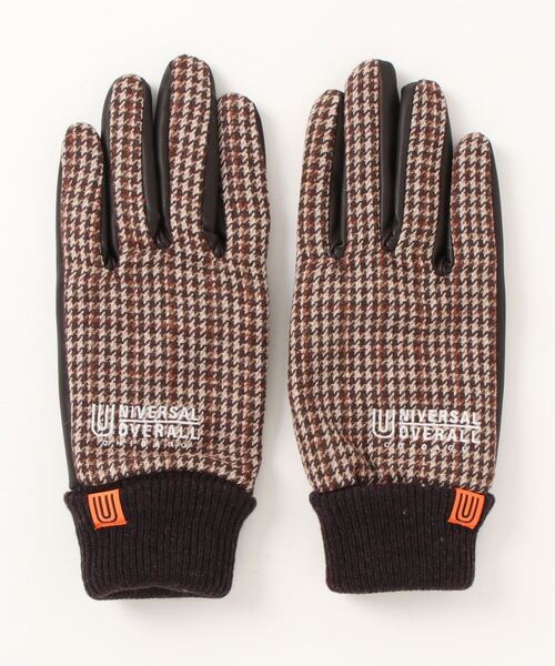 「UNIVERSAL OVERALL」 手袋 フリー ブラウン メンズ_画像2