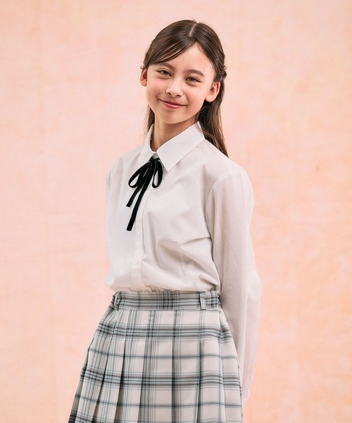 GLOBAL WORK（グローバルワーク） ブラウス シャツ 卒服/タイ付き