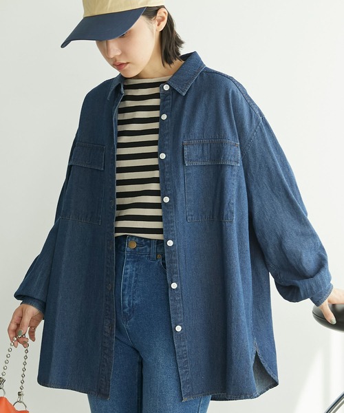 Chaco closet（チャコクローゼット） 長袖シャツ FREE インディゴ