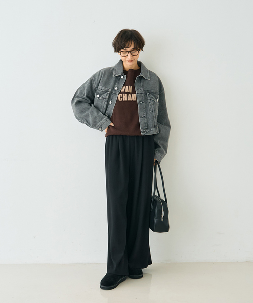 Rouge vif（ルージュ ヴィフ） デニムジャケット gジャン 「AGOLDE