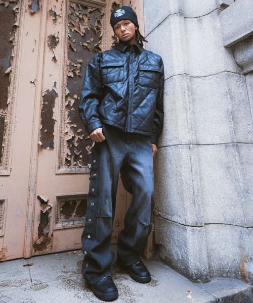 STYLISE ニット帽 ニットキャップ 「BREATH」SOUTHSIDE CROSS DAMAGE