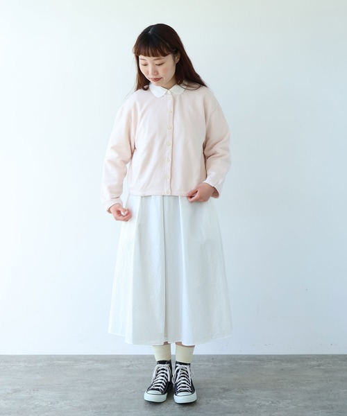 bulle de savon（ビュルデサボン） カーディガン 30/10 itsumo裏毛