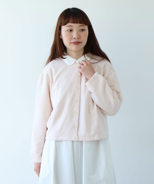 bulle de savon（ビュルデサボン） カーディガン 30/10 itsumo裏毛
