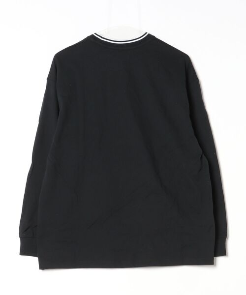 FRED PERRY ブラック 長袖 Tシャツ FRED PERRY（フレッドペリー） 長袖Tシャツ SMALL ブラック メンズ