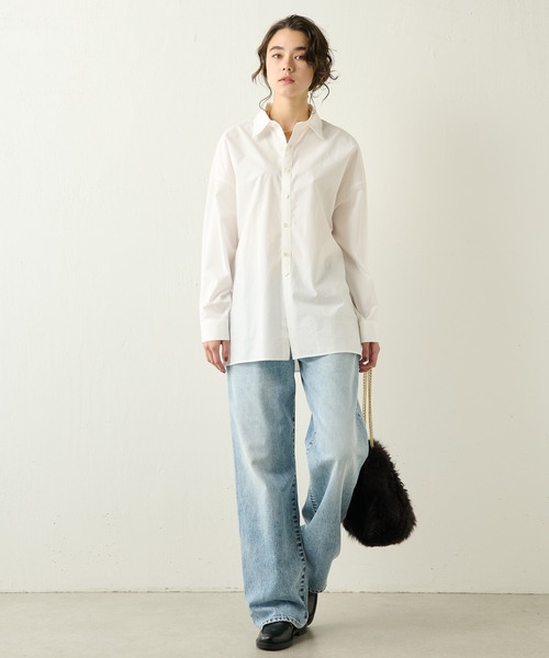 「Whim Gazette」 デニムパンツ 36 ブルー レディース_画像3