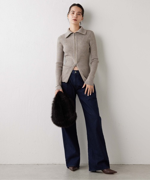 Whim Gazette（ウィム ガゼット） デニムパンツ 36 ブルー レディース