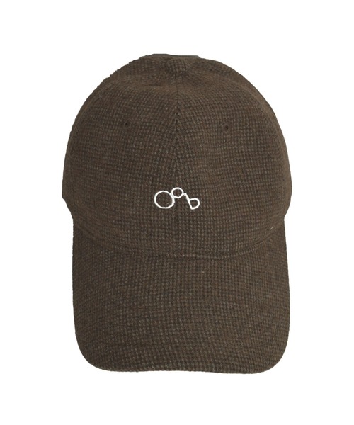 Reurie'（レウリィ） キャップ 帽子 ツイードロゴキャップ(sayaka