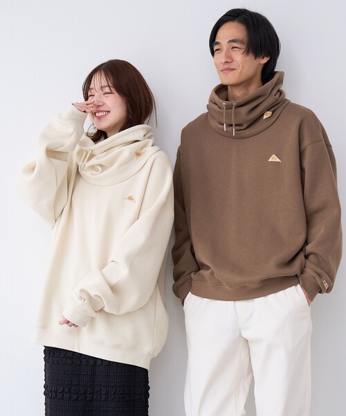 KELTY（ケルティ） トレーナー スウェット 別注ネックウォーマー付き