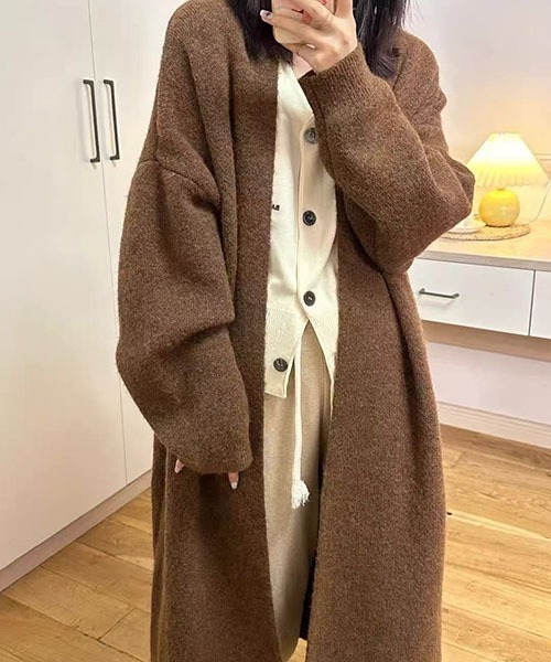 gossip!ロサンゼルス カーディガン ニットロングカーディガン