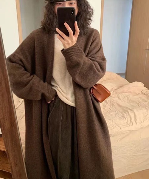 gossip!ロサンゼルス カーディガン ニットロングカーディガン