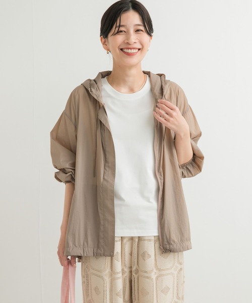 「URBAN RESEARCH DOORS」 マウンテンパーカー MEDIUM ベージュ レディース_画像2