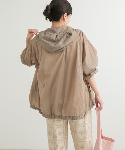 「URBAN RESEARCH DOORS」 マウンテンパーカー MEDIUM ベージュ レディース_画像4