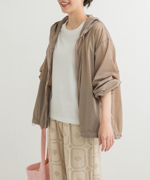 「URBAN RESEARCH DOORS」 マウンテンパーカー MEDIUM ベージュ レディース_画像7