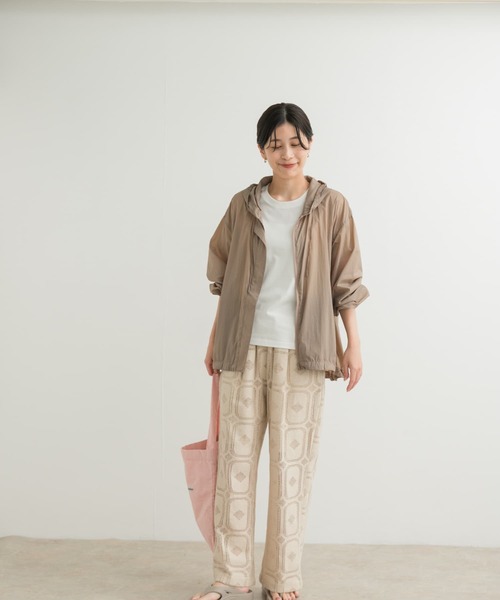 「URBAN RESEARCH DOORS」 マウンテンパーカー MEDIUM ベージュ レディース_画像9