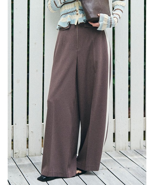 LAGUNAMOON（ラグナムーン） パンツ フロントジップラインパンツ 「春