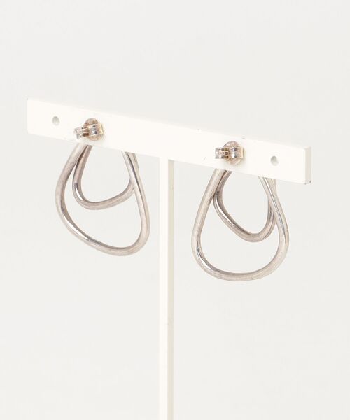 「anq.」 ピアス(両耳用) ONE SIZE シルバー レディース_画像2