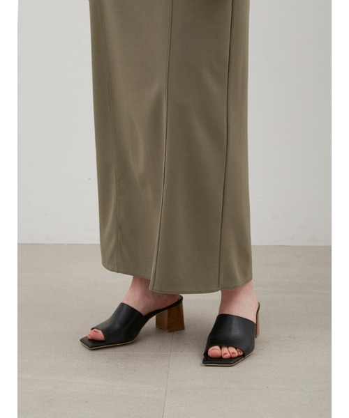 「MIESROHE」 キャミソールワンピース 1 ブラック レディース_画像3