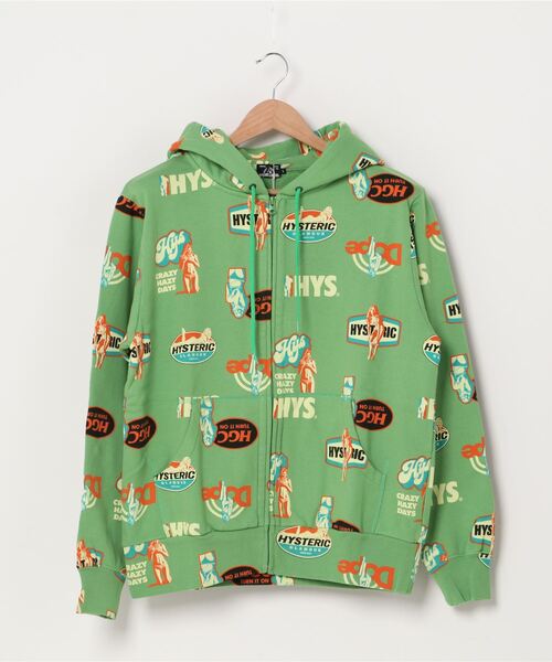 HYSTERIC GLAMOUR（ヒステリックグラマー） ジップアップパーカー