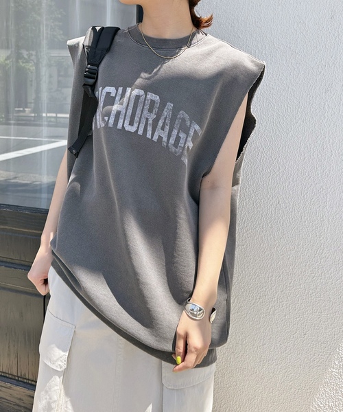 「Spick \u0026 Span」 ノースリーブワンピース FREE グレー レディースの画像
