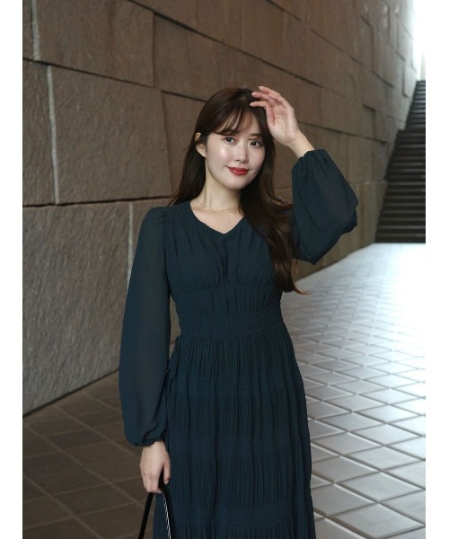 Her lip to 長袖ワンピース M ブラック レディース : ZOZOTOWN Yahoo