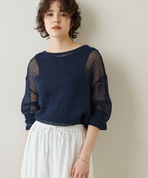 「Whim Gazette」 長袖カットソー FREE ベージュ レディース_画像7