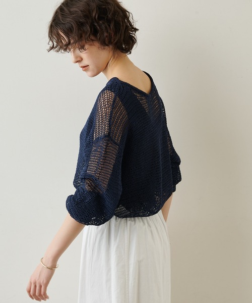 「Whim Gazette」 長袖カットソー FREE ベージュ レディース_画像8