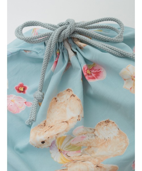 PINK HOUSE（ピンクハウス） トートバッグ 幸見うさぎ刺繍バッグ