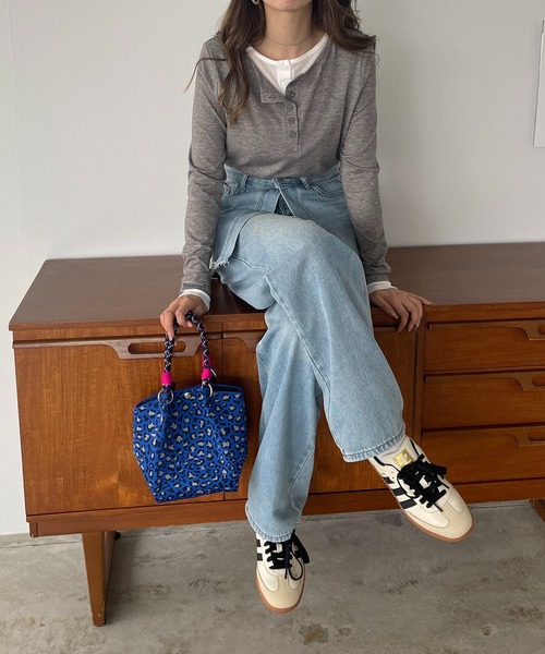 「210nouve」 ハンドバッグ FREE ブラック レディース_画像4