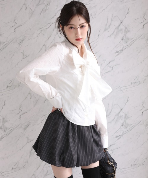 one after another NICE CLAUP ブラウス シャツ 「取り外し可能